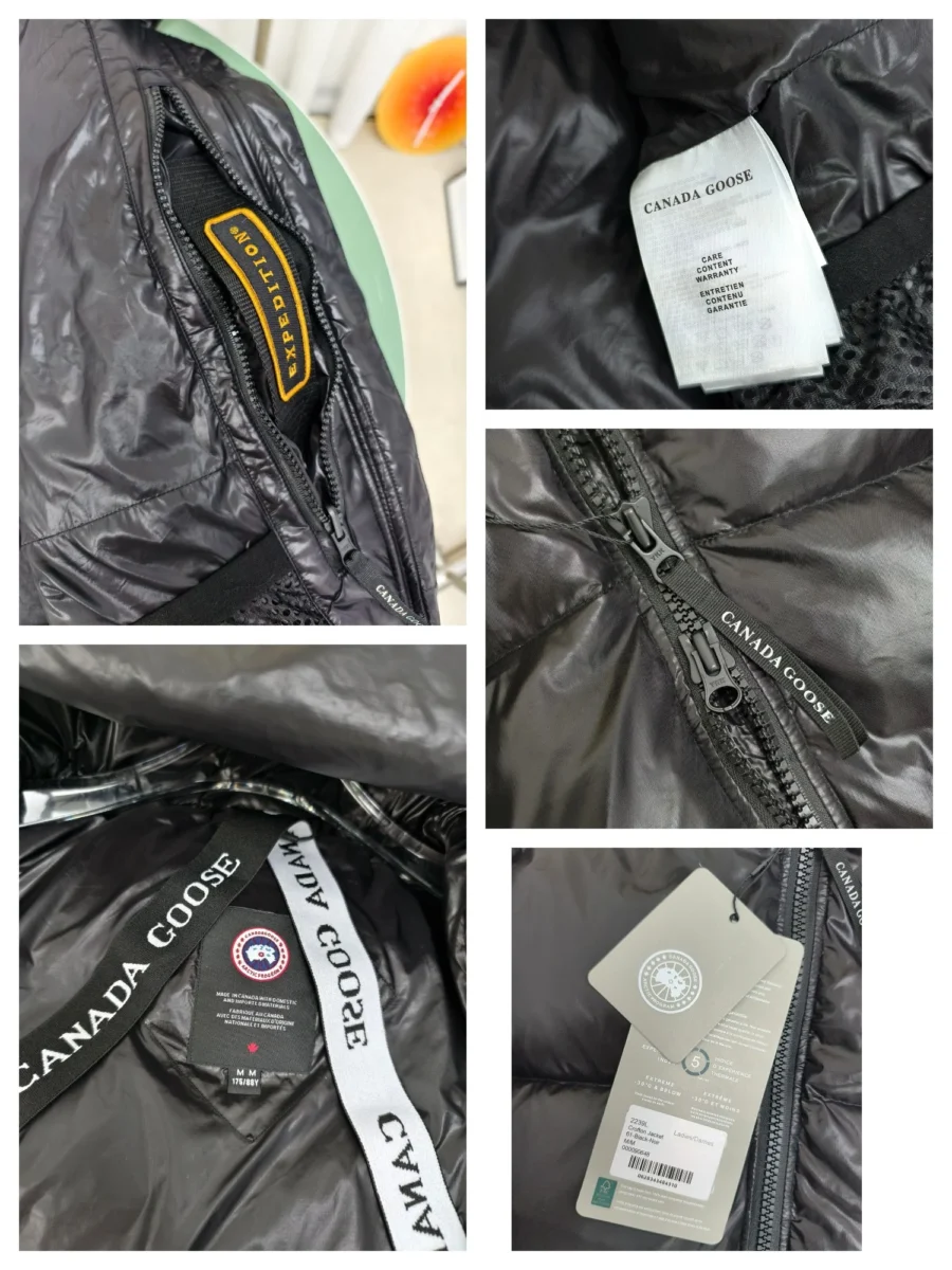 Canada Goose Zip Puffer Jacket - Style 63 - Canada Goose puffer jacket real photo 8