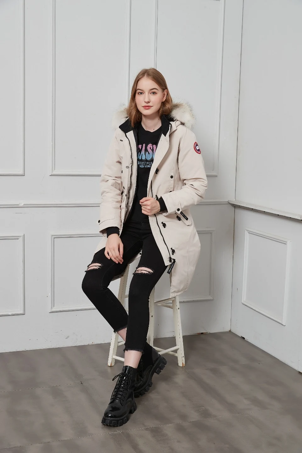 Canada Goose Zip Puffer Jacket - Style 69 - Canada Goose puffer jacket real photo 9