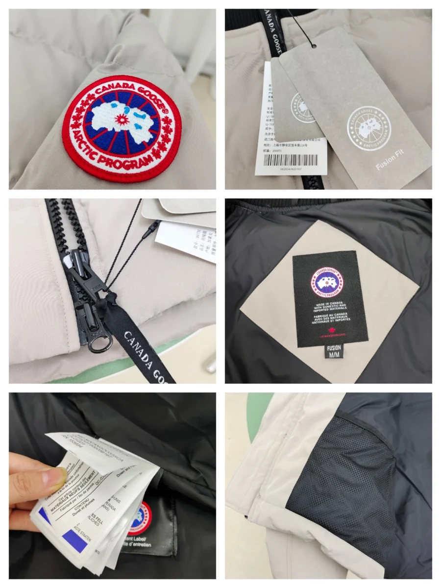 Canada Goose Zip Puffer Jacket - Style 70 - Canada Goose puffer jacket real photo 7