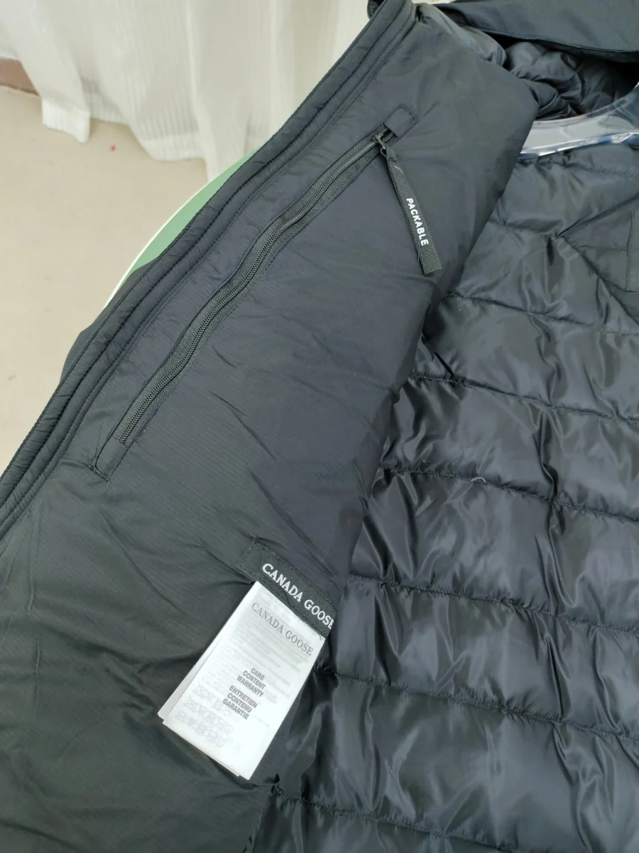 Canada Goose Zip Puffer Jacket - Style 76 - Canada Goose puffer jacket real photo 8