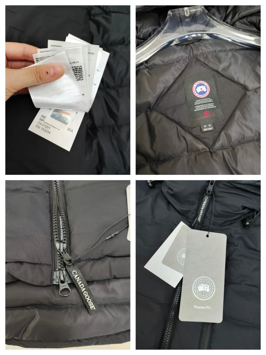 Canada Goose Zip Puffer Jacket - Style 76 - Canada Goose puffer jacket real photo 10