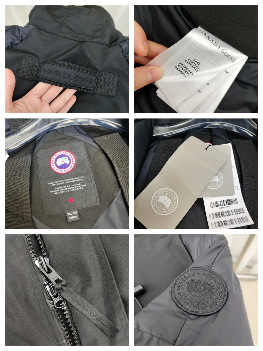 Canada Goose Zip Puffer Jacket - Style 82 - Canada Goose puffer jacket real photo 9