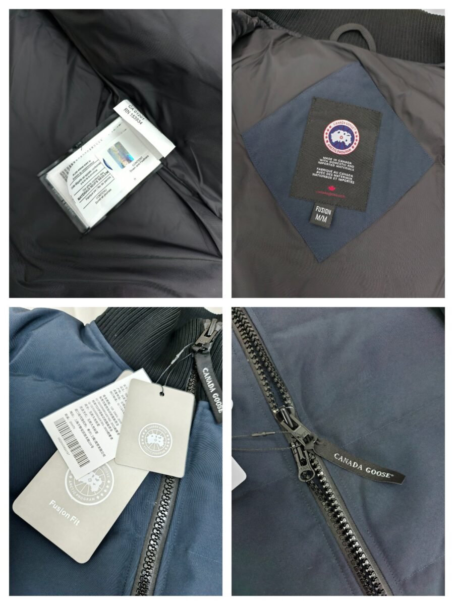 Canada Goose Zip Puffer Jacket - Style 84 - Canada Goose puffer jacket real photo 7