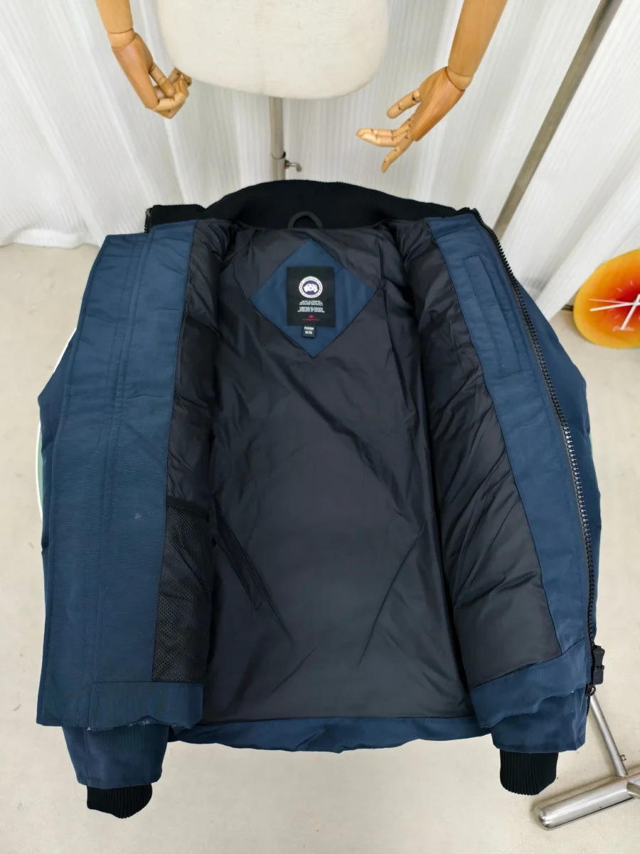 Canada Goose Zip Puffer Jacket - Style 84 - Canada Goose puffer jacket real photo 9