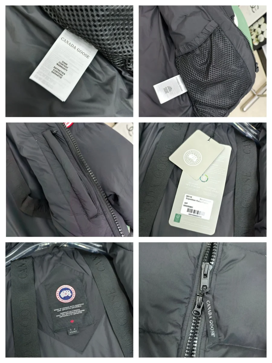 Canada Goose Zip Puffer Jacket - Style 87 - Canada Goose puffer jacket real photo 8