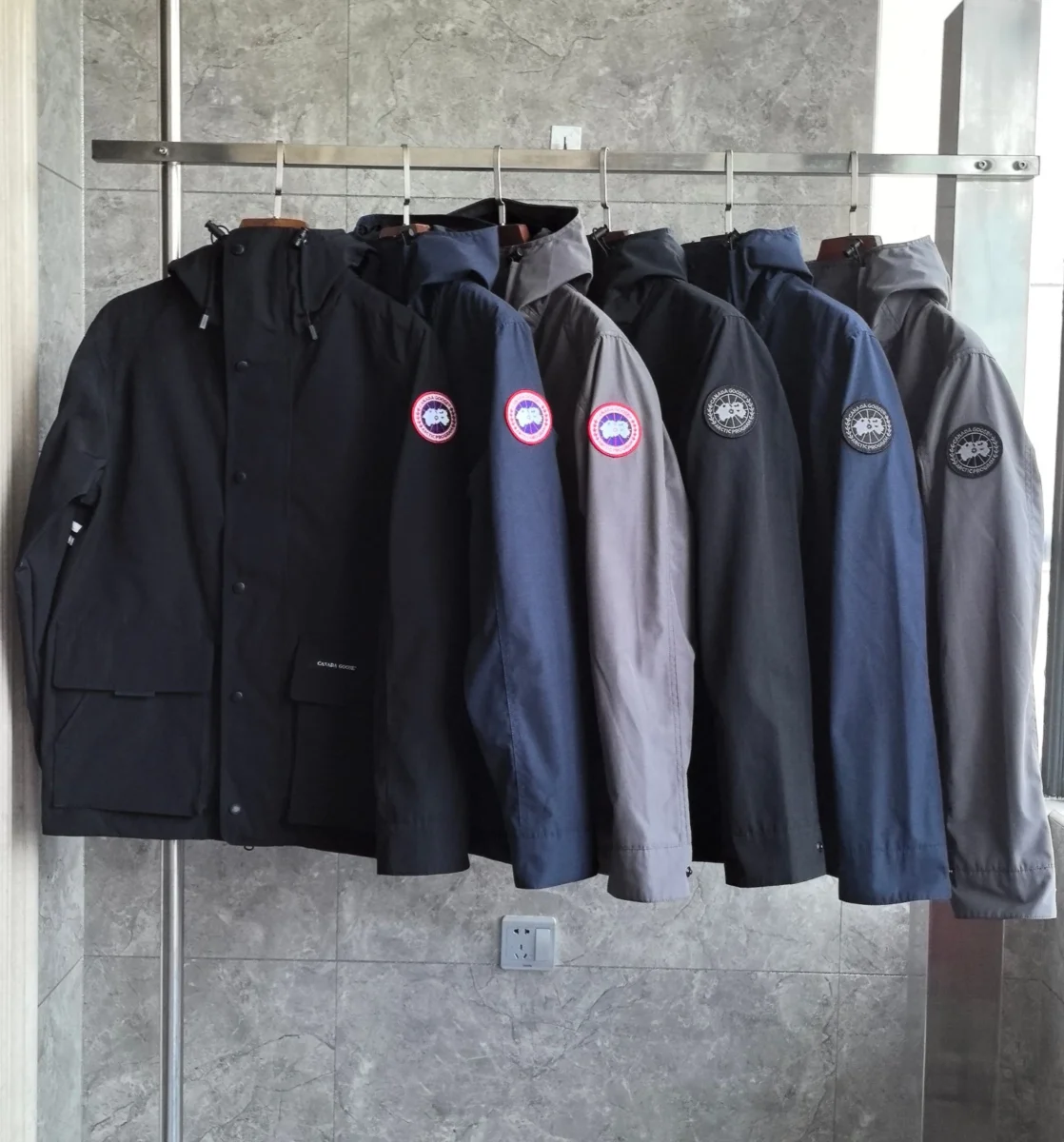 Canada Goose Zip Puffer Jacket - Style 88 - Canada Goose puffer jacket real photo 1
