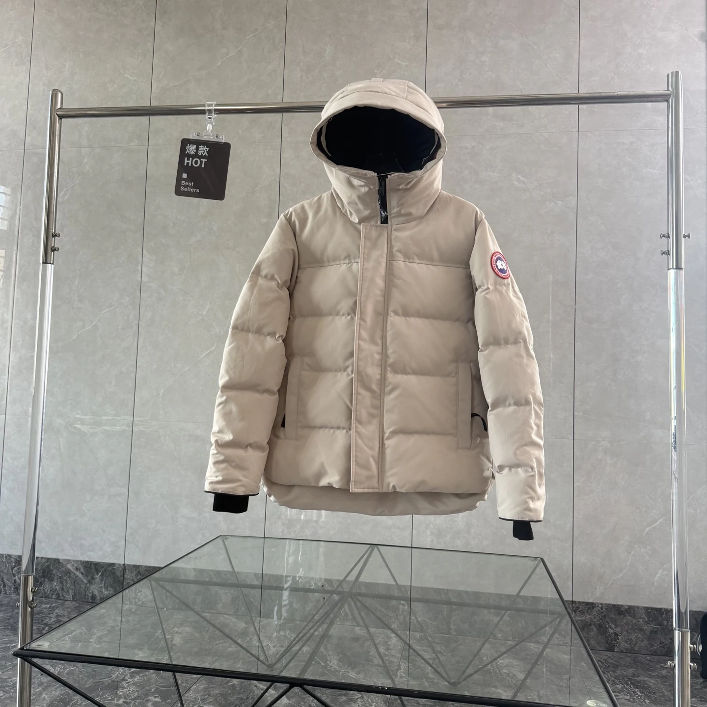 Canada Goose Zip Puffer Jacket - Style 289 - Canada Goose puffer jacket real photo 1
