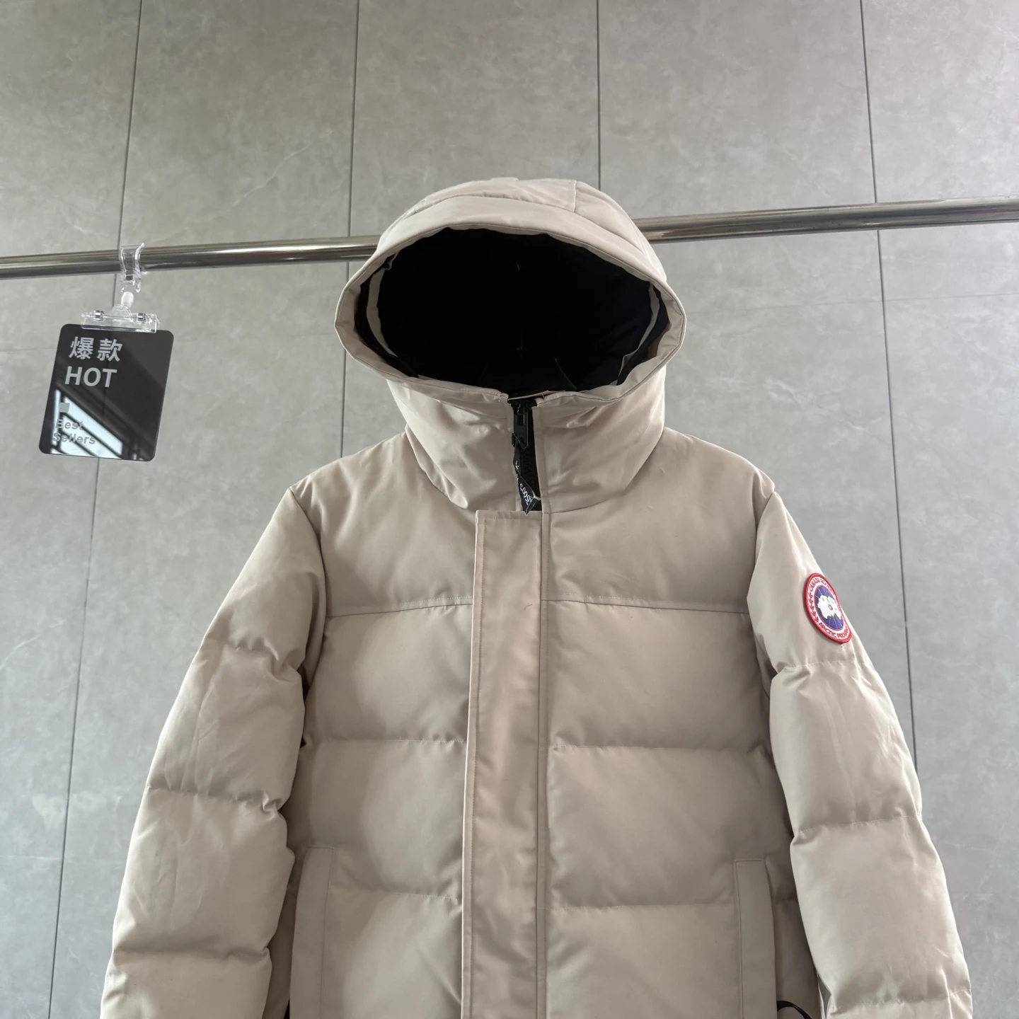 Canada Goose Zip Puffer Jacket - Style 289 - Canada Goose puffer jacket real photo 2