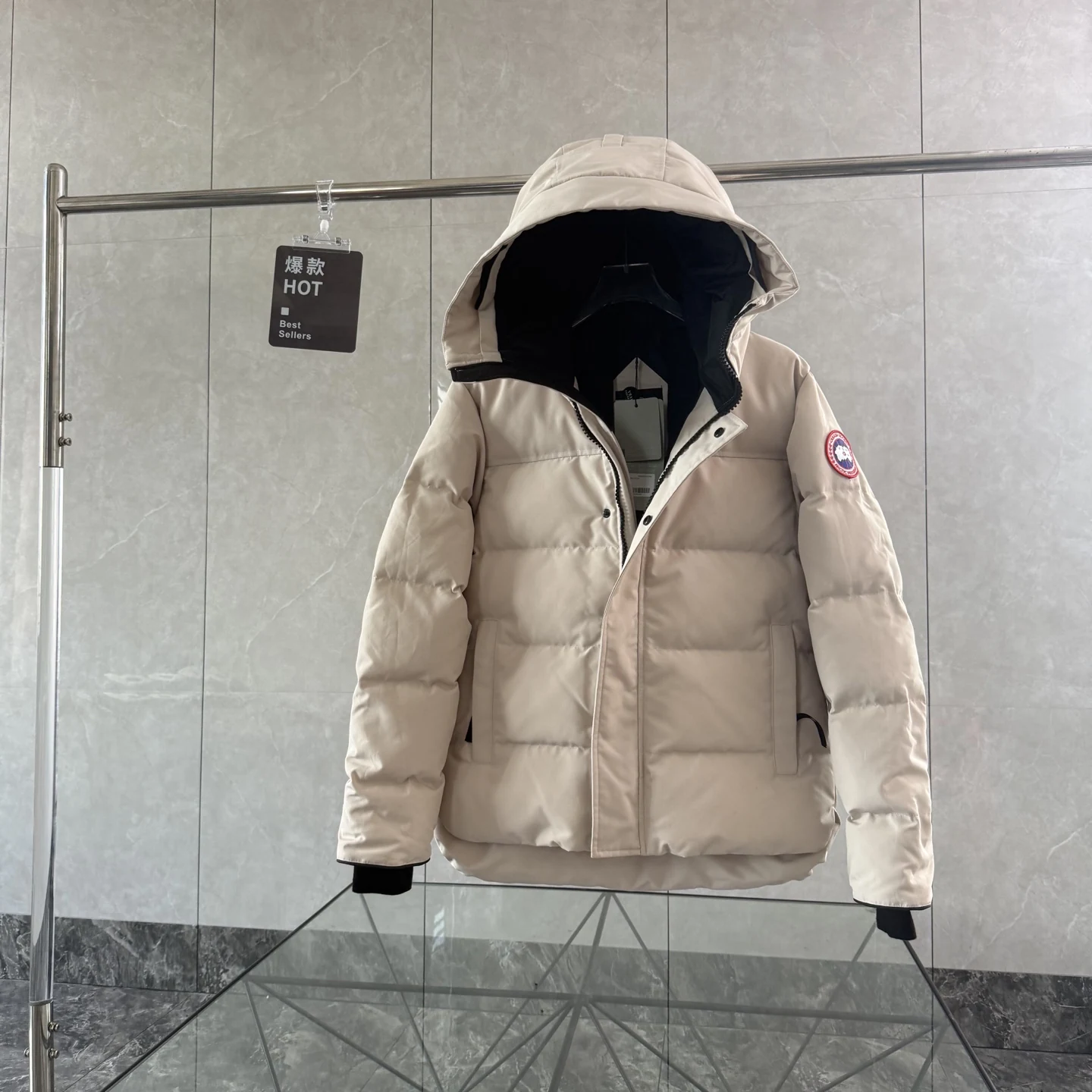 Canada Goose Zip Puffer Jacket - Style 289 - Canada Goose puffer jacket real photo 3