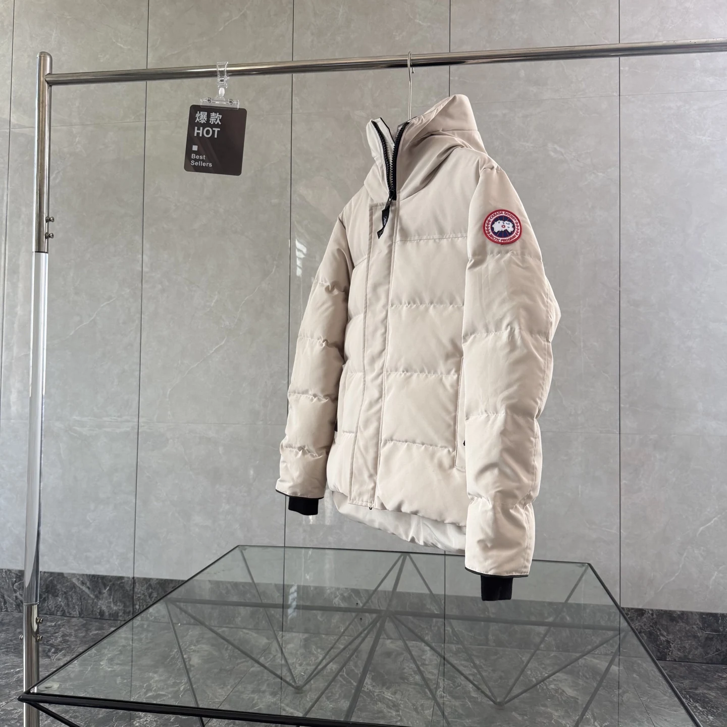 Canada Goose Zip Puffer Jacket - Style 289 - Canada Goose puffer jacket real photo 5