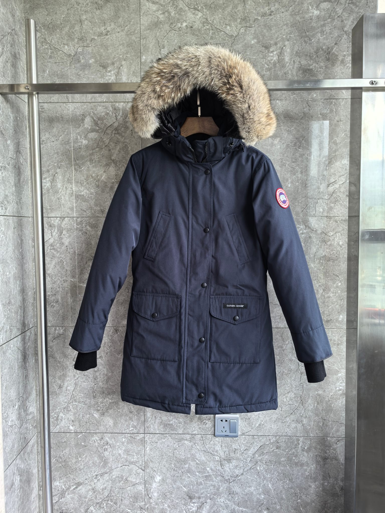 Canada Goose Zip Puffer Jacket - Style 291 - Canada Goose puffer jacket real photo 1