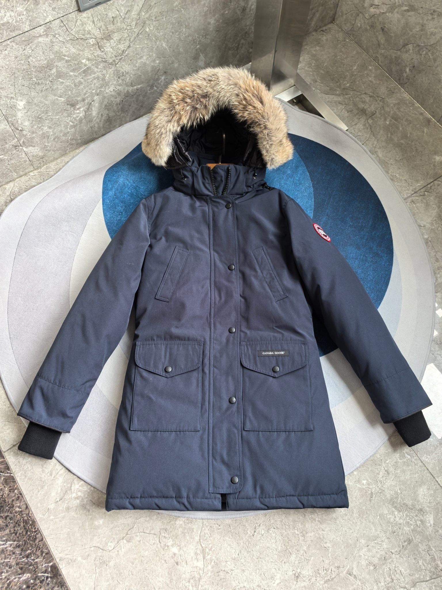 Canada Goose Zip Puffer Jacket - Style 291 - Canada Goose puffer jacket real photo 3