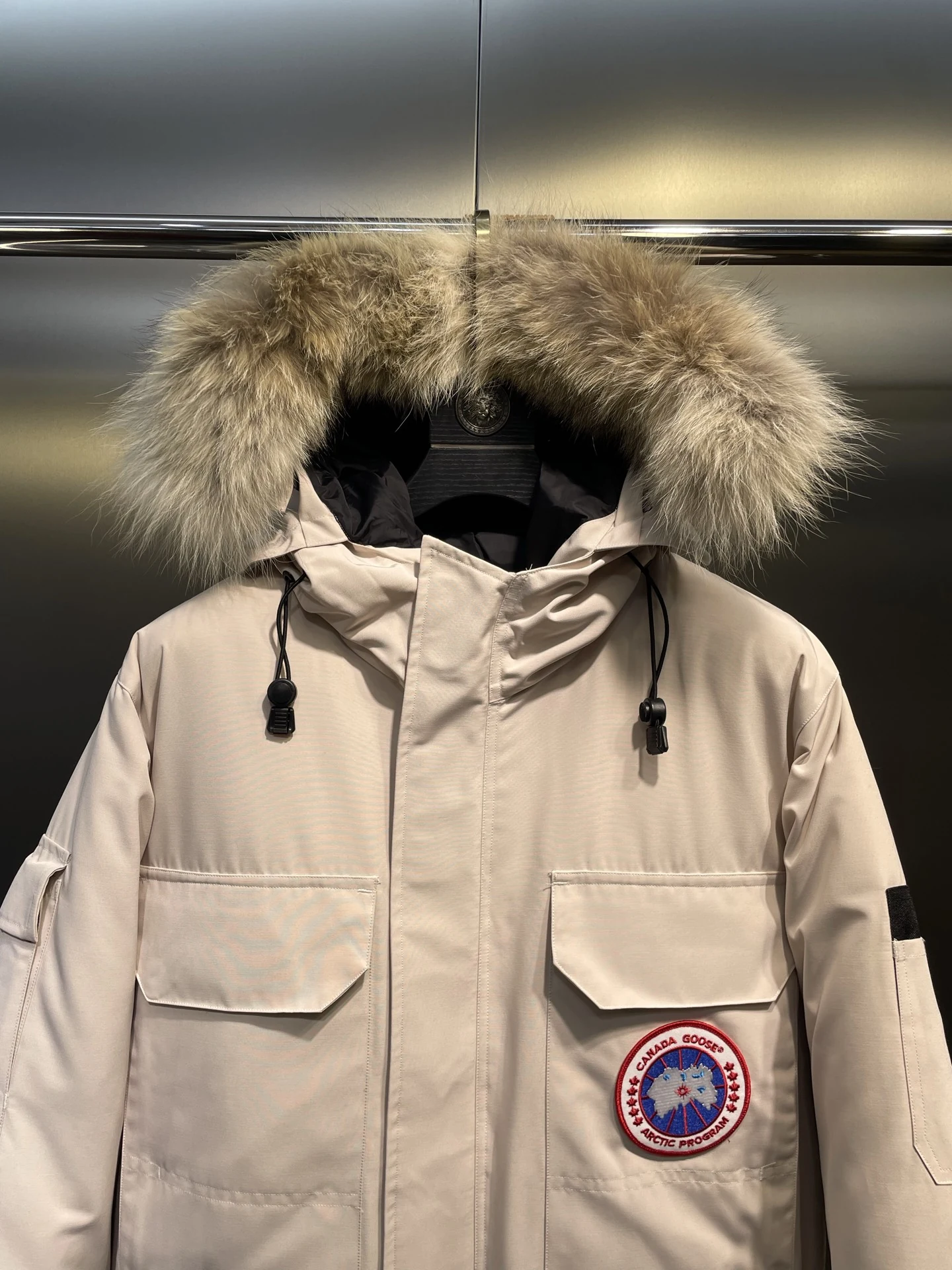 Canada Goose Zip Puffer Jacket - Style 295 - Canada Goose puffer jacket real photo 3
