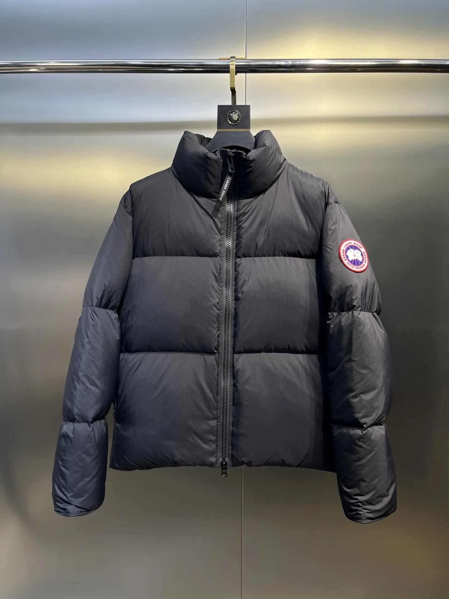 Canada Goose Zip Puffer Jacket - Style 257 - Canada Goose puffer jacket real photo 1