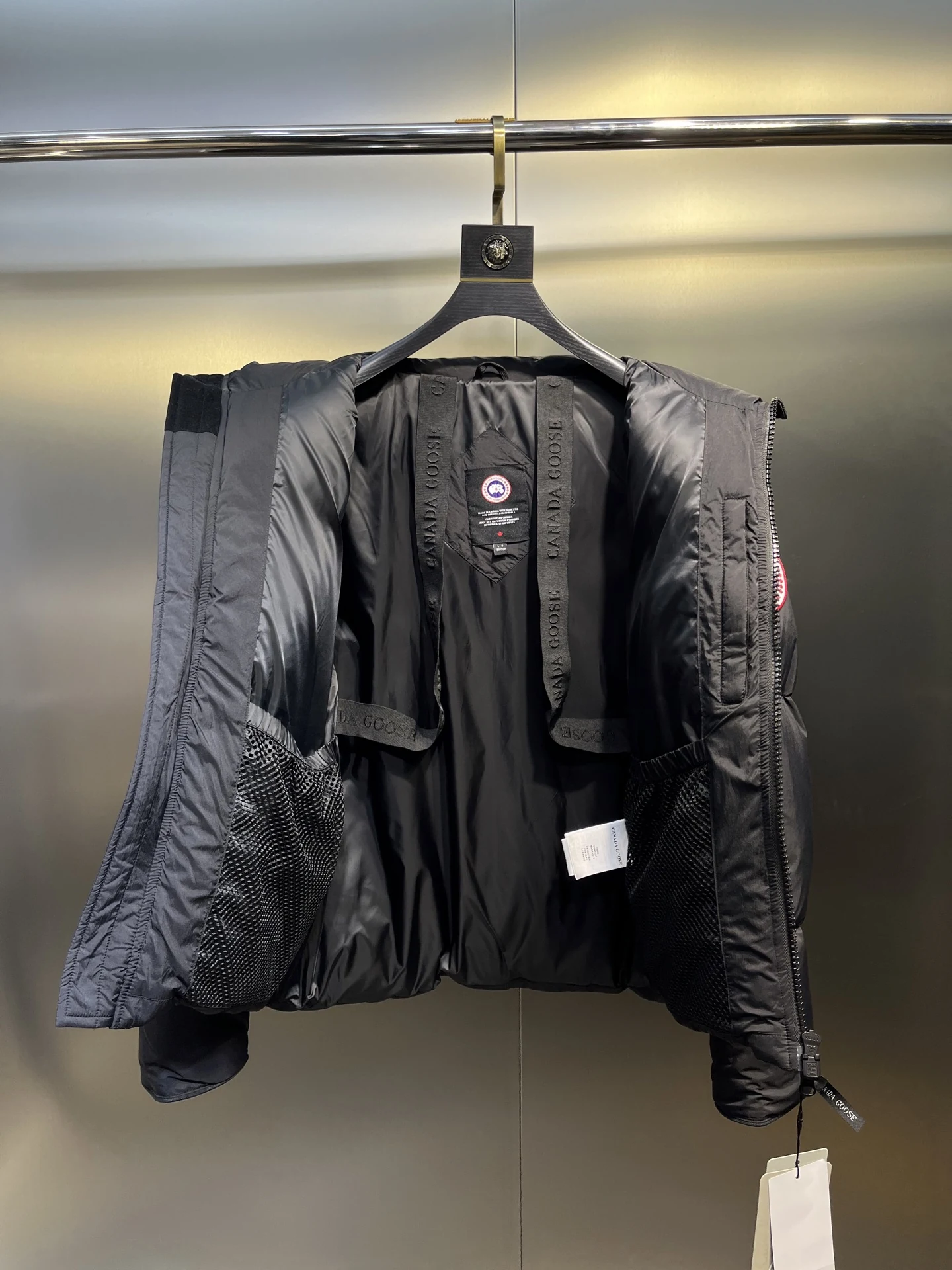 Canada Goose Zip Puffer Jacket - Style 257 - Canada Goose puffer jacket real photo 8