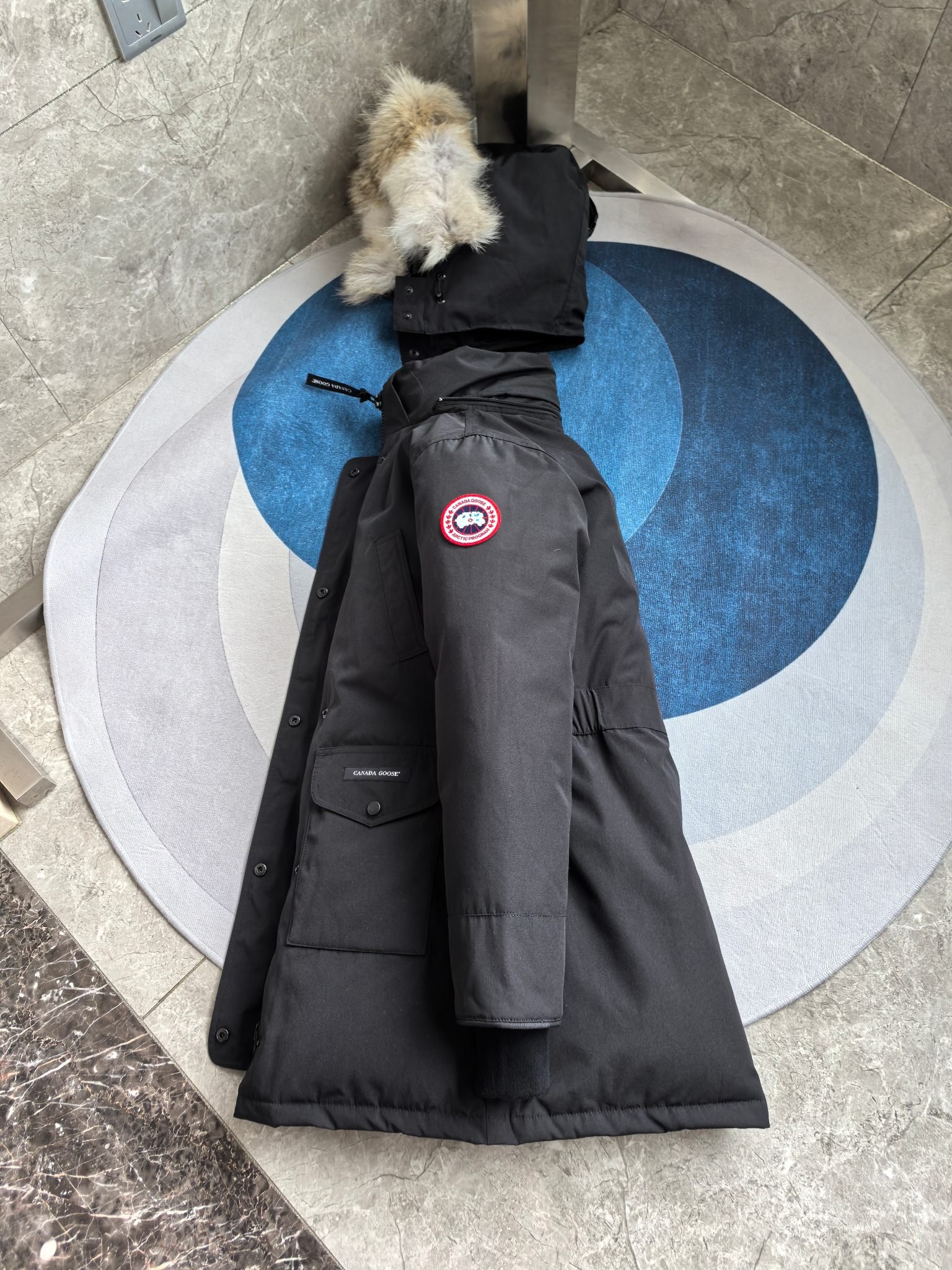 Canada Goose Zip Puffer Jacket - Style 280 - Canada Goose puffer jacket real photo 5