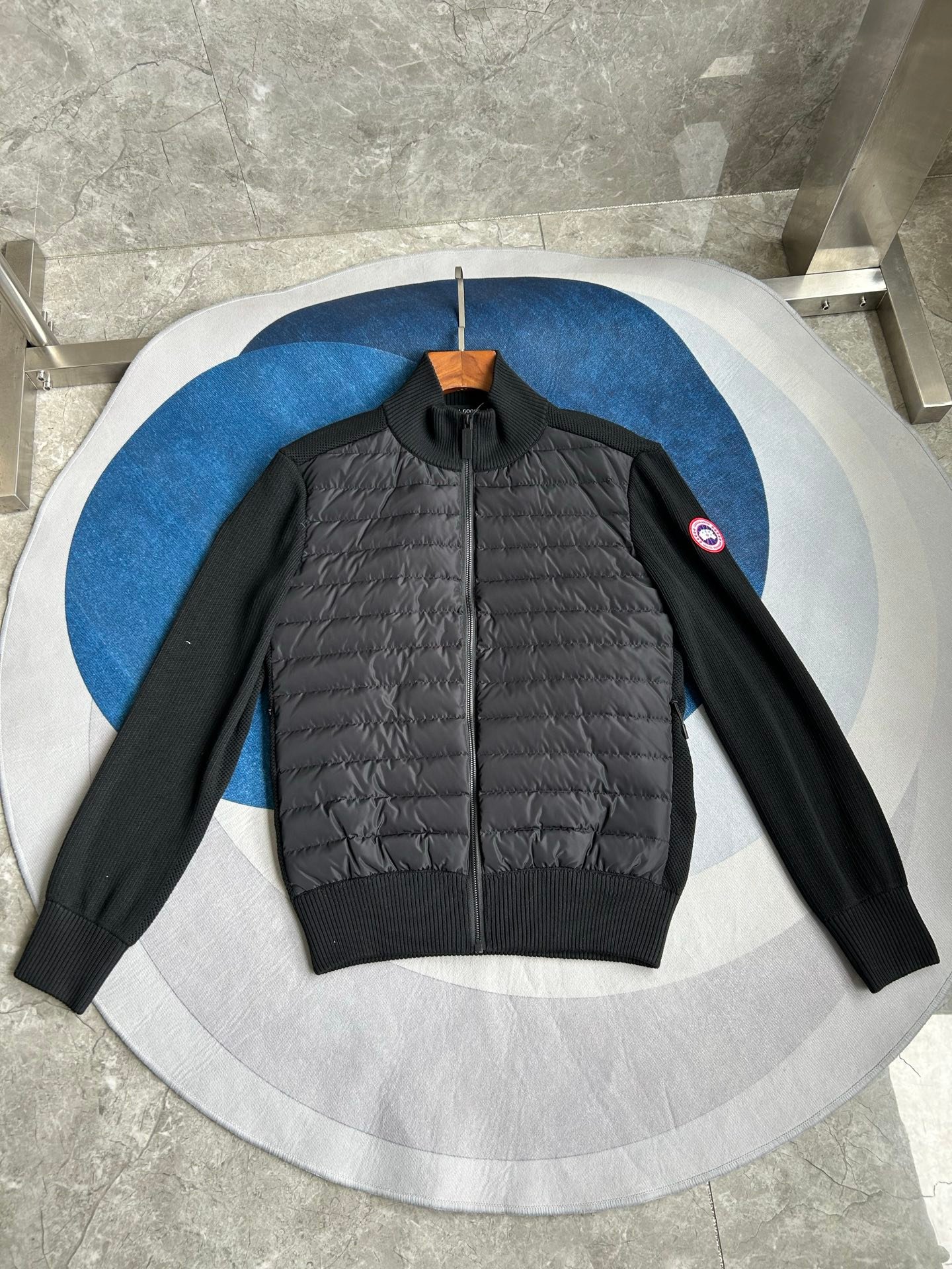 Canada Goose Zip Puffer Jacket - Style 308 - Canada Goose puffer jacket real photo 3