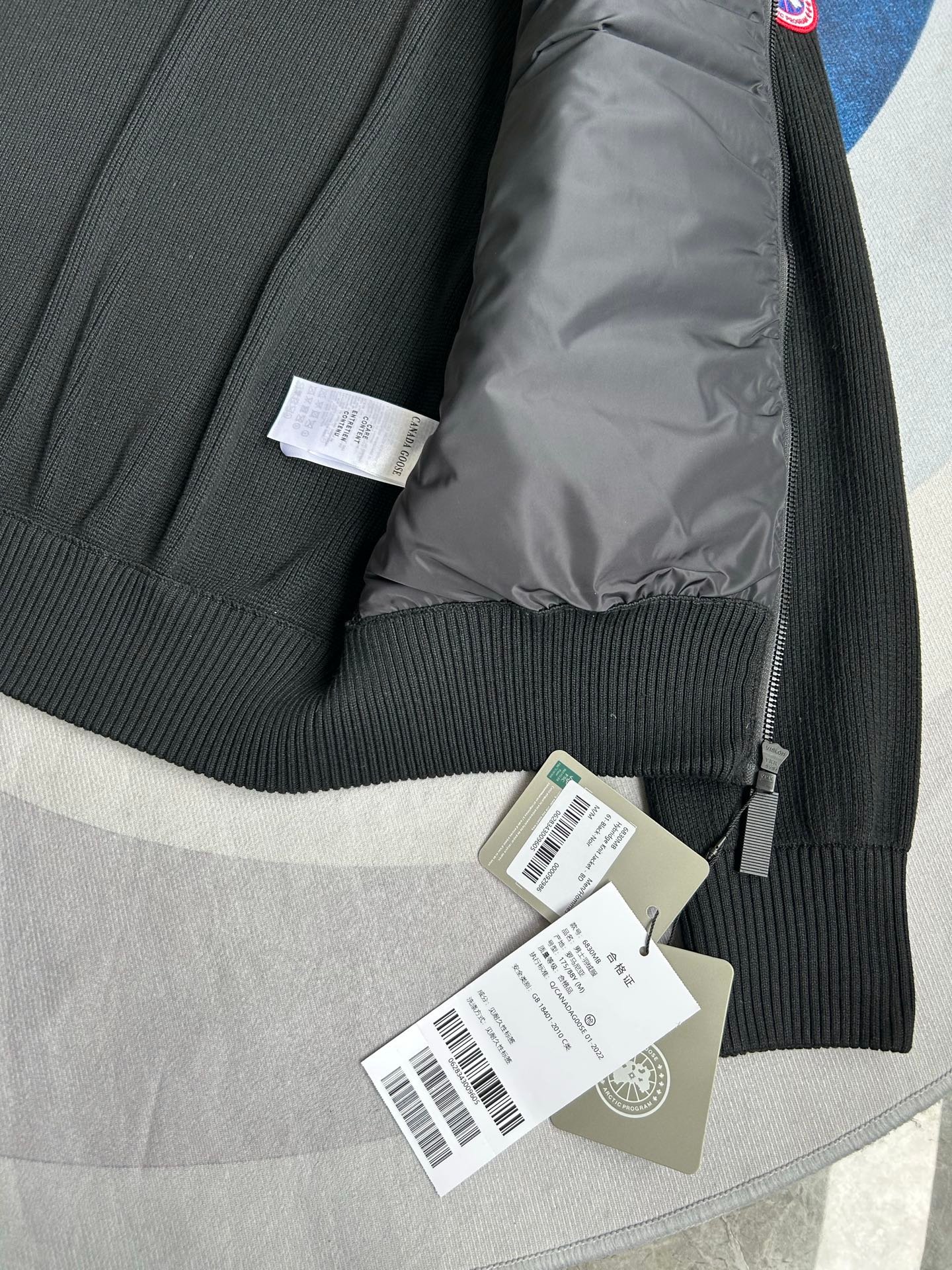 Canada Goose Zip Puffer Jacket - Style 308 - Canada Goose puffer jacket real photo 14