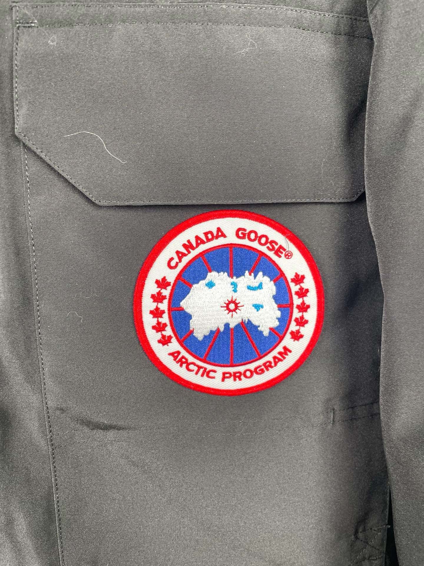 Canada Goose Zip Puffer Jacket - Style 309 - Canada Goose puffer jacket real photo 9