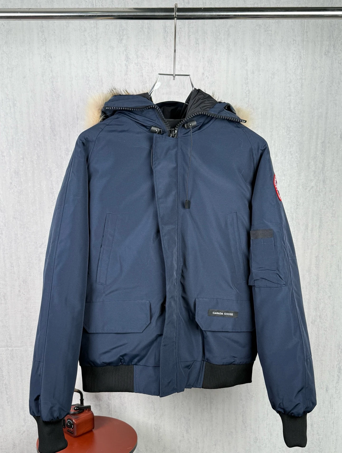 Canada Goose Zip Puffer Jacket - Style 318 - Canada Goose puffer jacket real photo 1