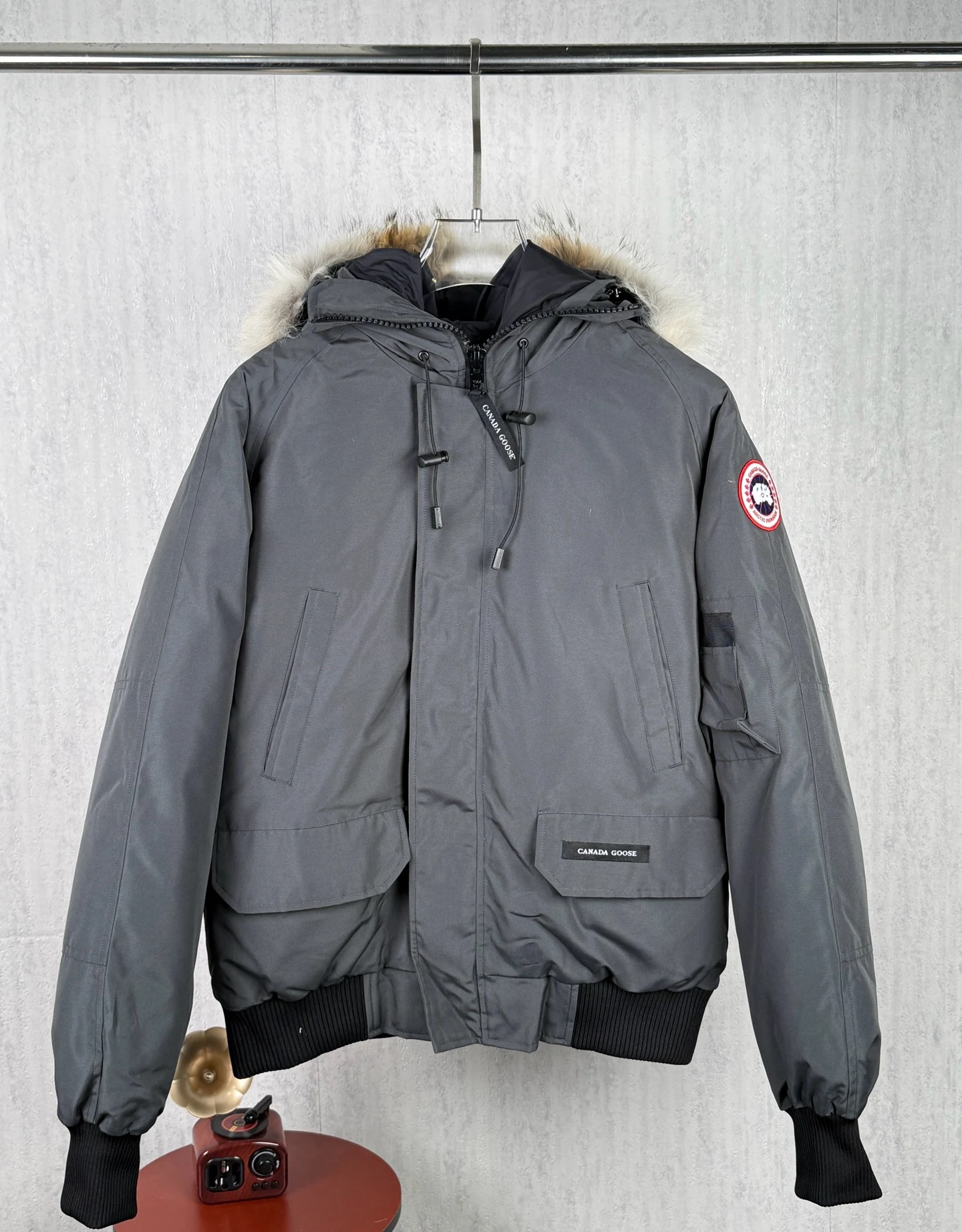 Canada Goose Zip Puffer Jacket - Style 327 - Canada Goose puffer jacket real photo 1
