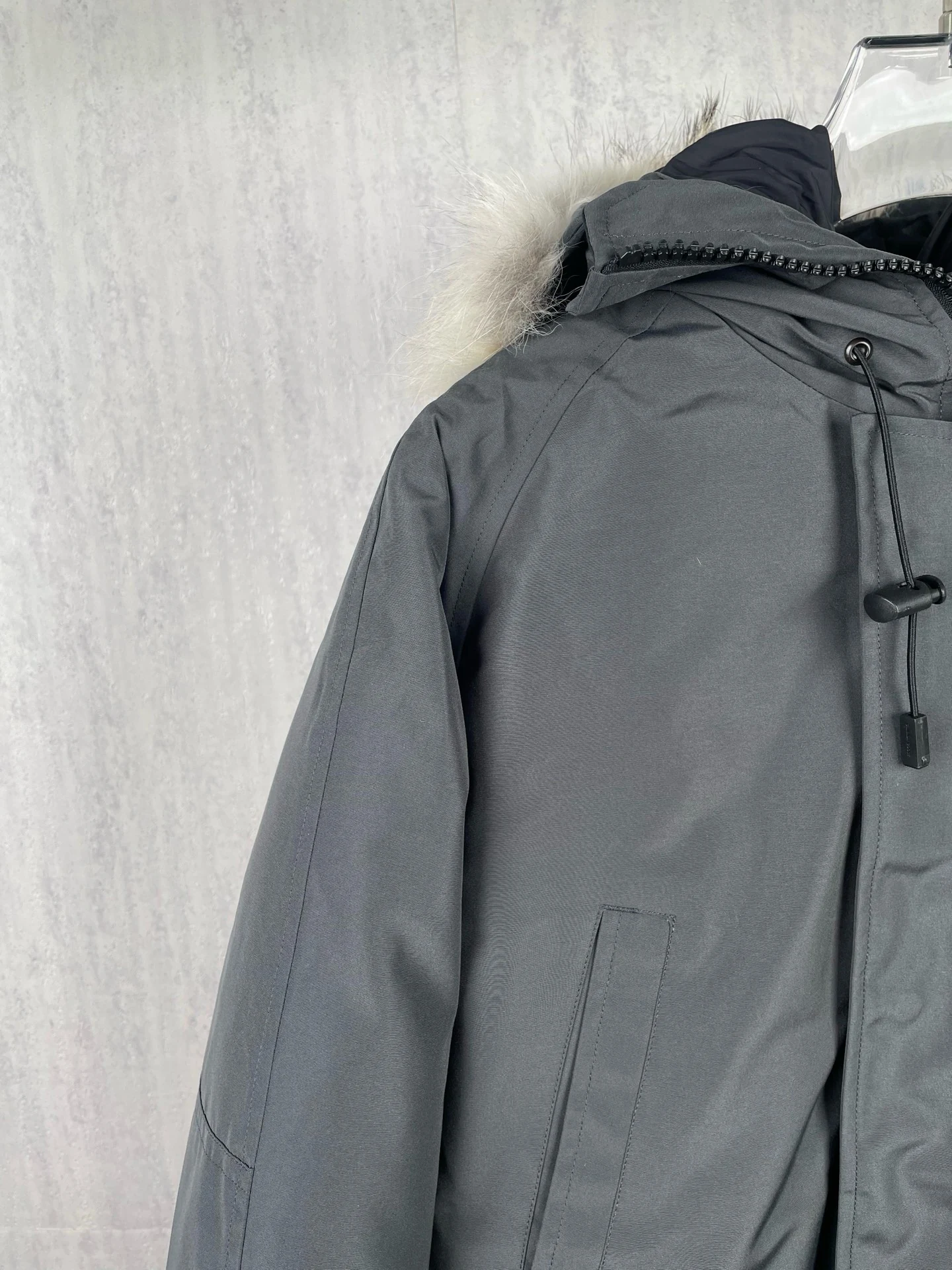 Canada Goose Zip Puffer Jacket - Style 327 - Canada Goose puffer jacket real photo 4