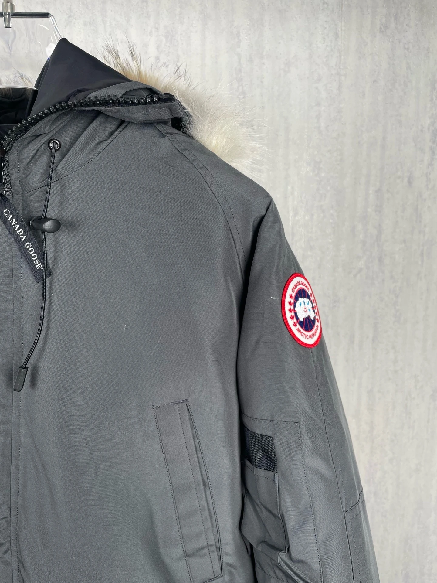 Canada Goose Zip Puffer Jacket - Style 327 - Canada Goose puffer jacket real photo 5