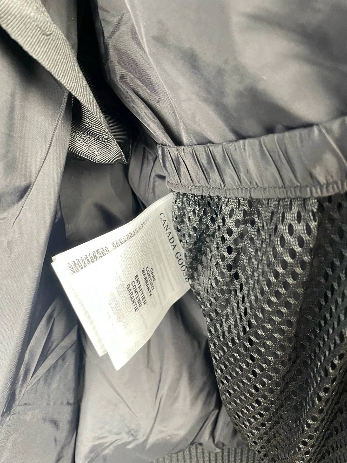 Canada Goose Zip Puffer Jacket - Style 327 - Canada Goose puffer jacket real photo 12