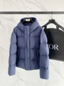 Dior Hooded Short Puffer Jacket - Style 4 - Dior puffer jacket real photo 1
