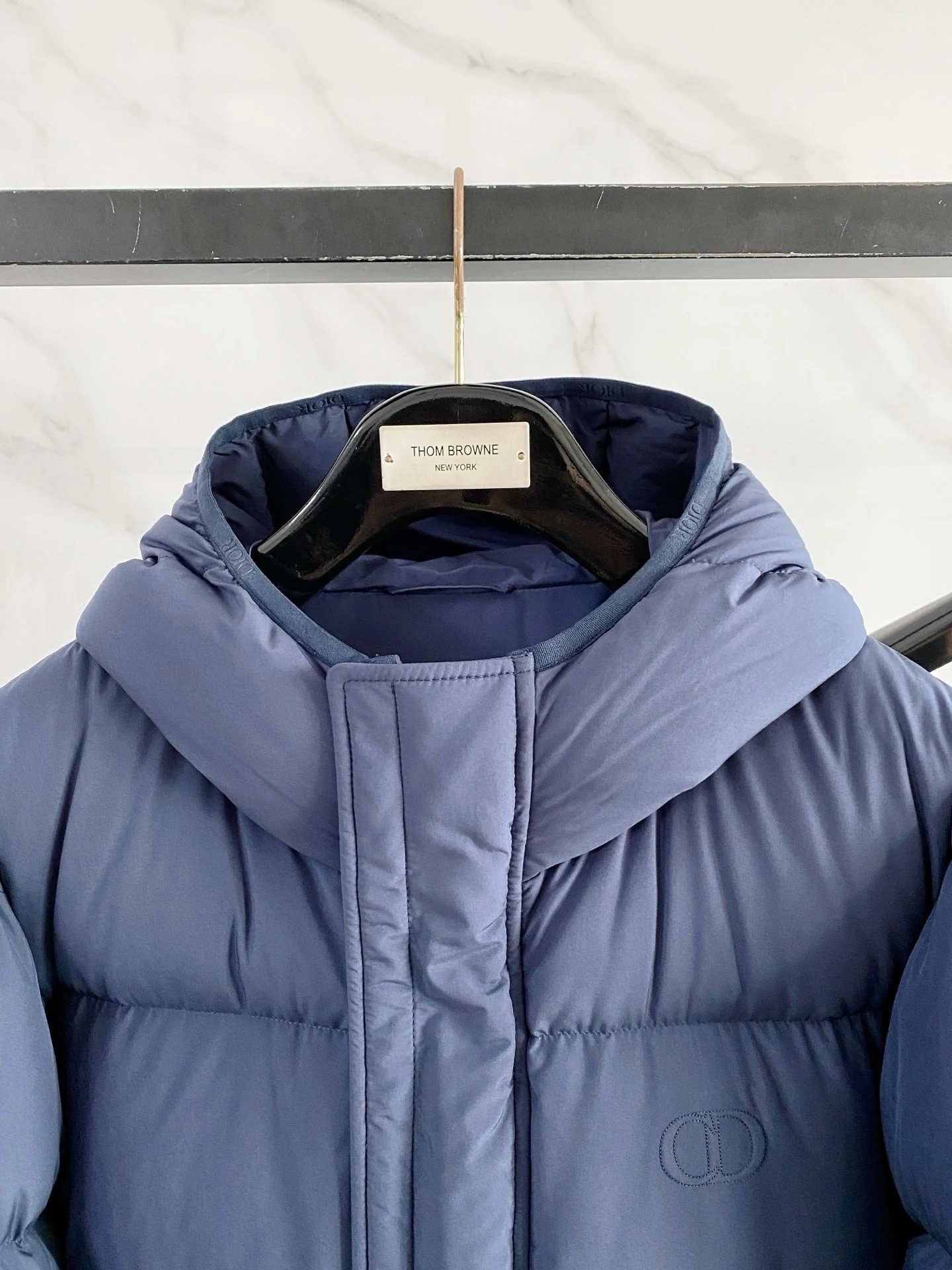 Dior Hooded Short Puffer Jacket - Style 4 - Dior puffer jacket real photo 2
