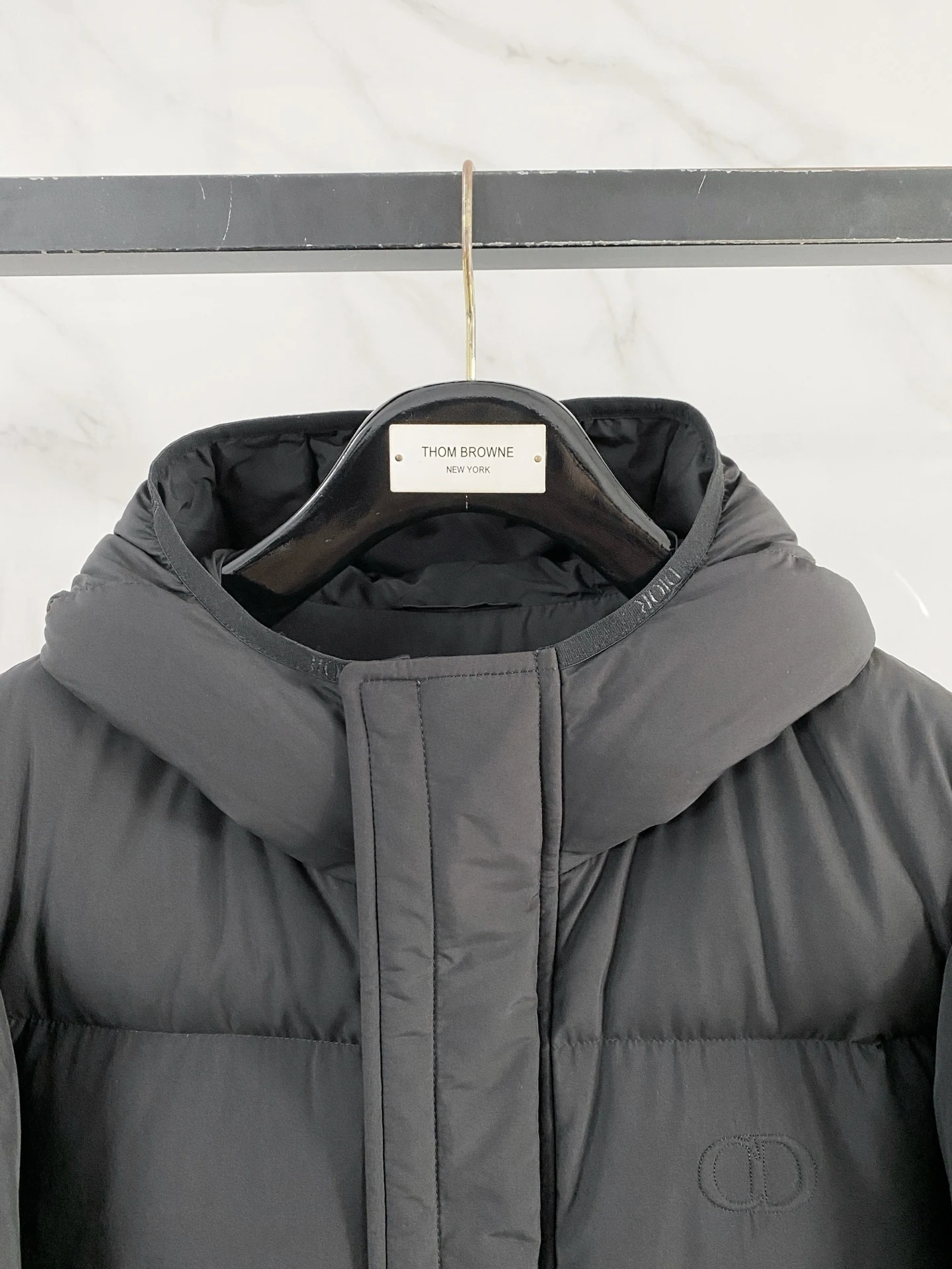 Dior Hooded Short Puffer Jacket - Style 5 - Dior puffer jacket real photo 2