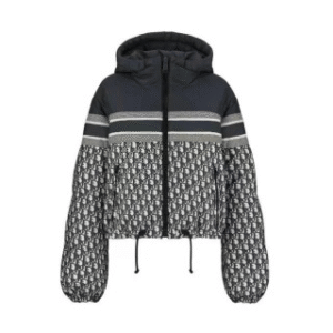 Dior Reversible Cropped Puffer Jacket - Dior puffer jacket real photo 1