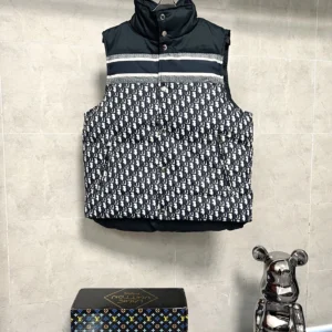 Dior Reversible Puffer Vest - Style 2 - Dior puffer vest real photo 1