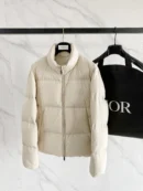 Dior Short Stand-Collar Puffer Jacket - Style 2 - Dior puffer jacket real photo 1