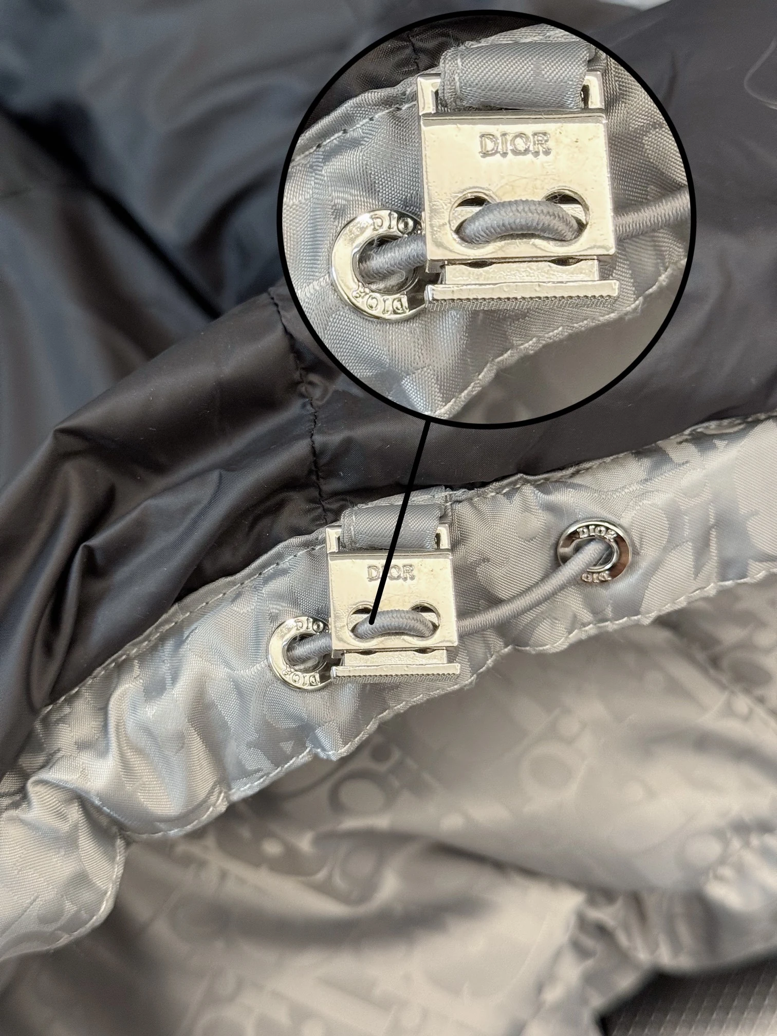 Dior puffer jacket - real photo 9