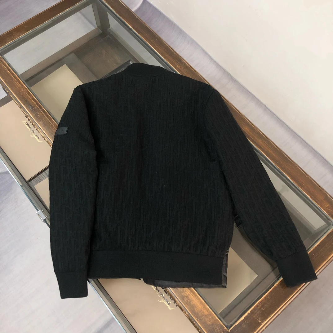 Dior Stand-Collar Panel Puffer Jacket - Style 6 - Dior puffer jacket real photo 9