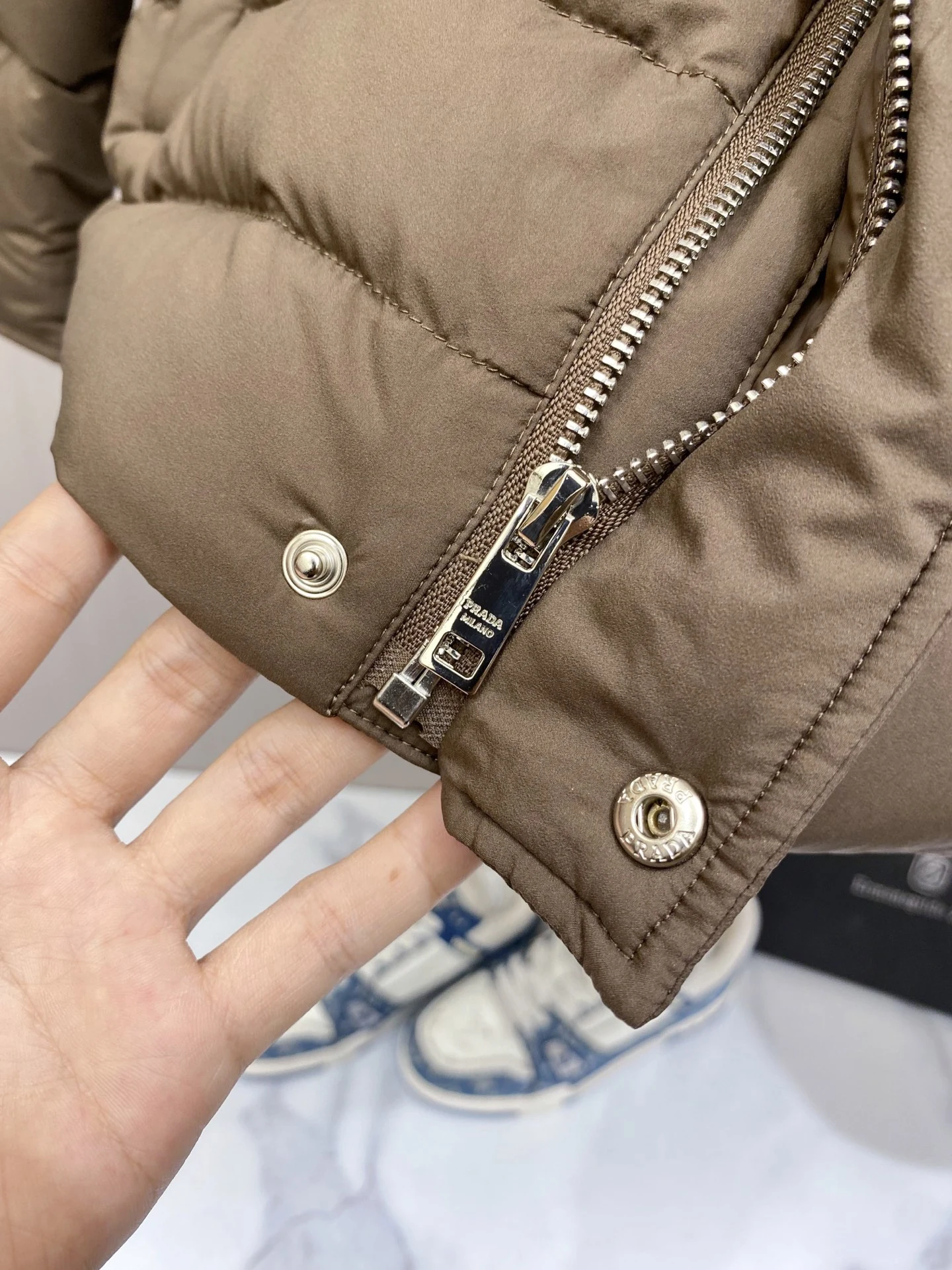 puffer jacket - real photo 9