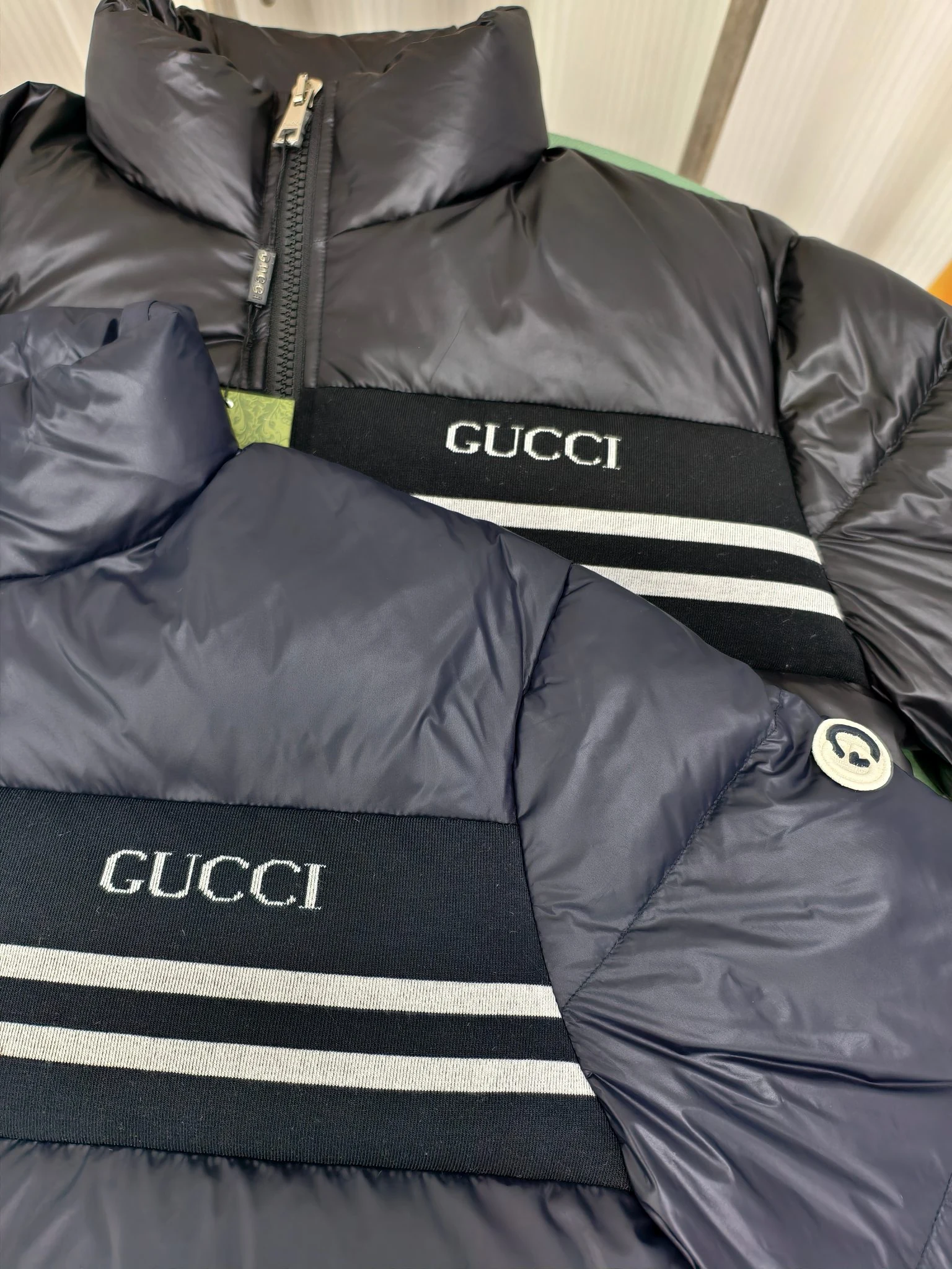 Gucci puffer jacket - real photo 2