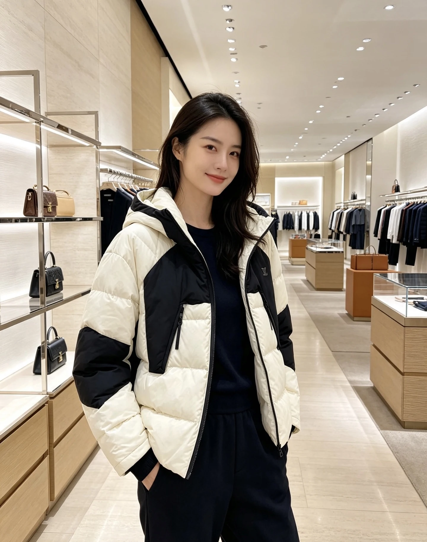 puffer jacket - real photo 6