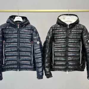 Hooded Quilted Puffer Jacket - puffer jacket real photo 1