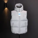 Hooded Puffer Vest - Style 2 - puffer vest real photo 1