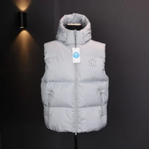 Hooded Puffer Vest - Style 2 - puffer vest real photo 1