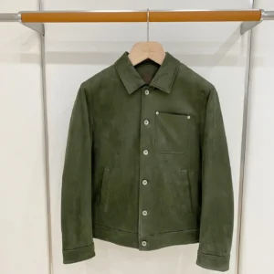 Lapel Puffer Jacket - puffer jacket real photo 1
