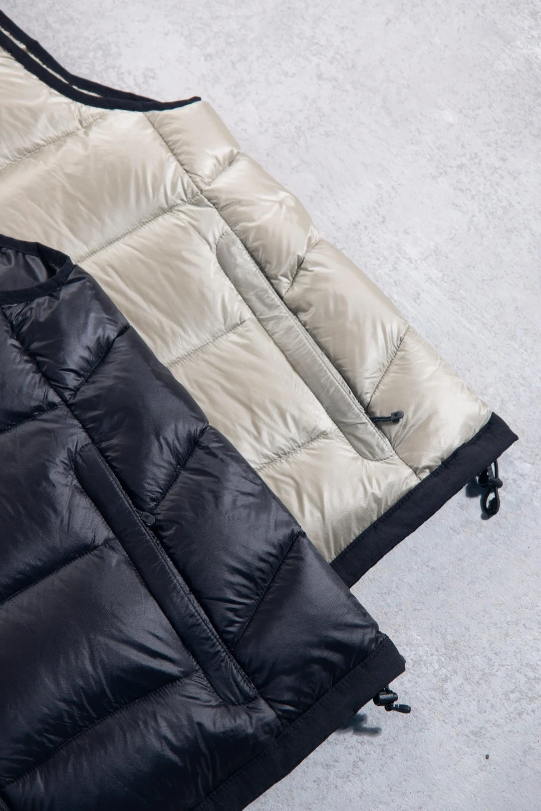 Lightweight Puffer Vest - Style 2 - puffer vest real photo 3