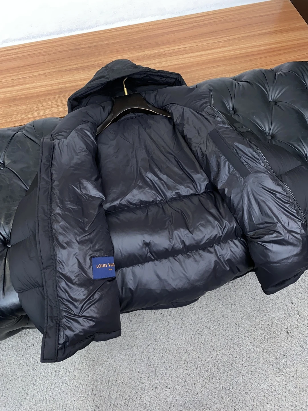 LV Doudoune Puffer Jacket - LV puffer jacket real photo 5