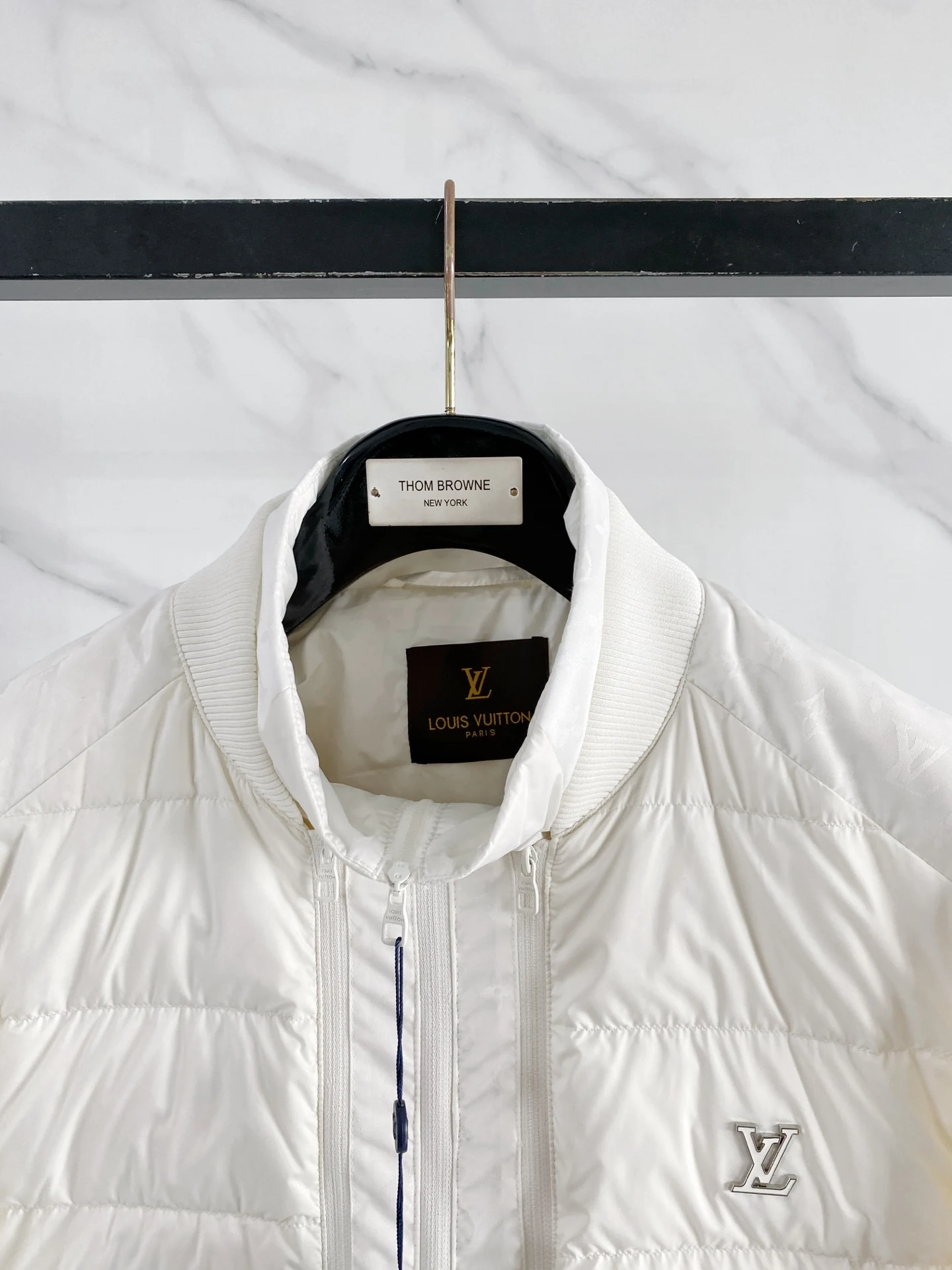 LV Doudoune Puffer Jacket - Style 4 - LV puffer jacket real photo 4