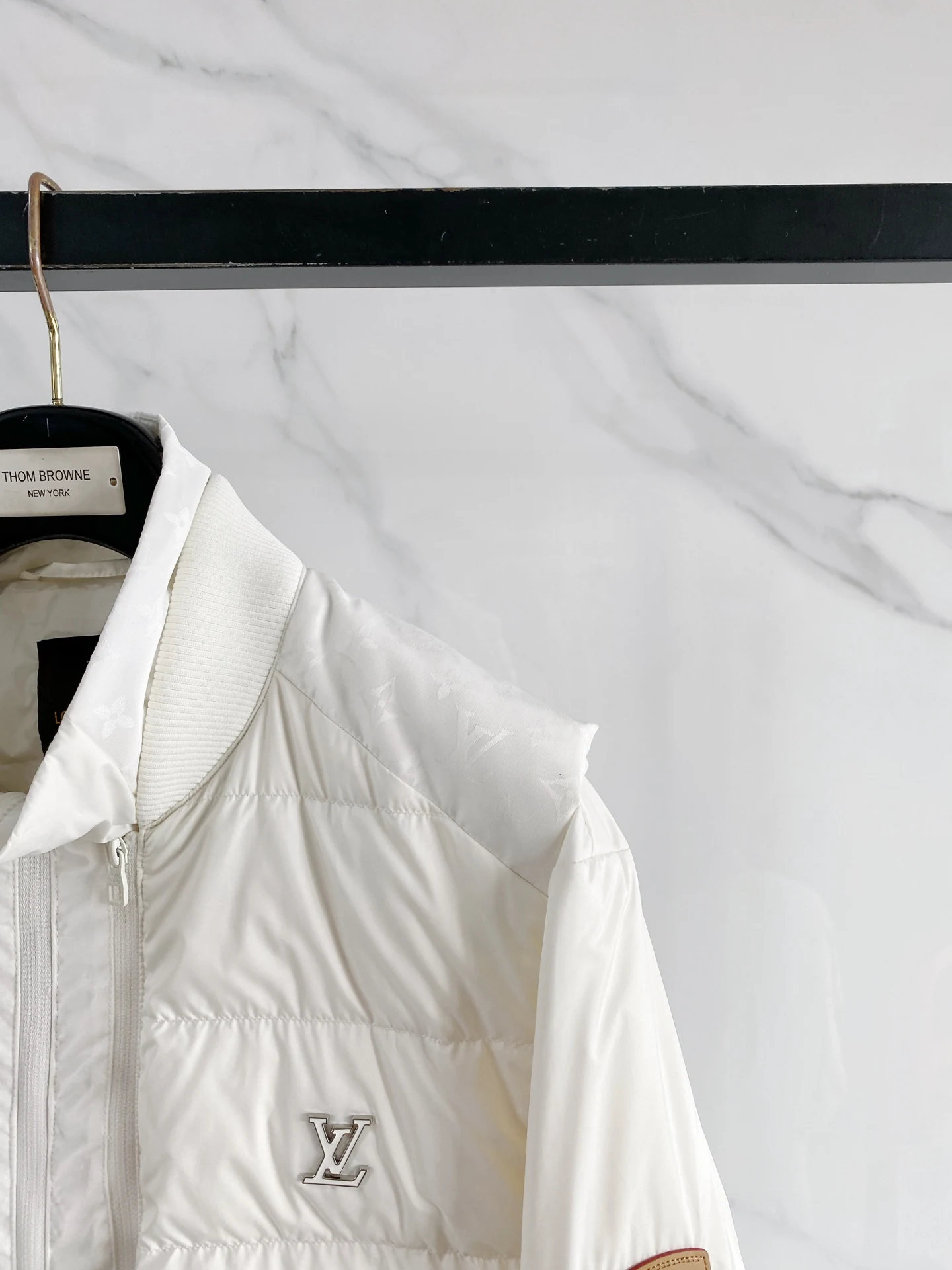 LV Doudoune Puffer Jacket - Style 4 - LV puffer jacket real photo 5