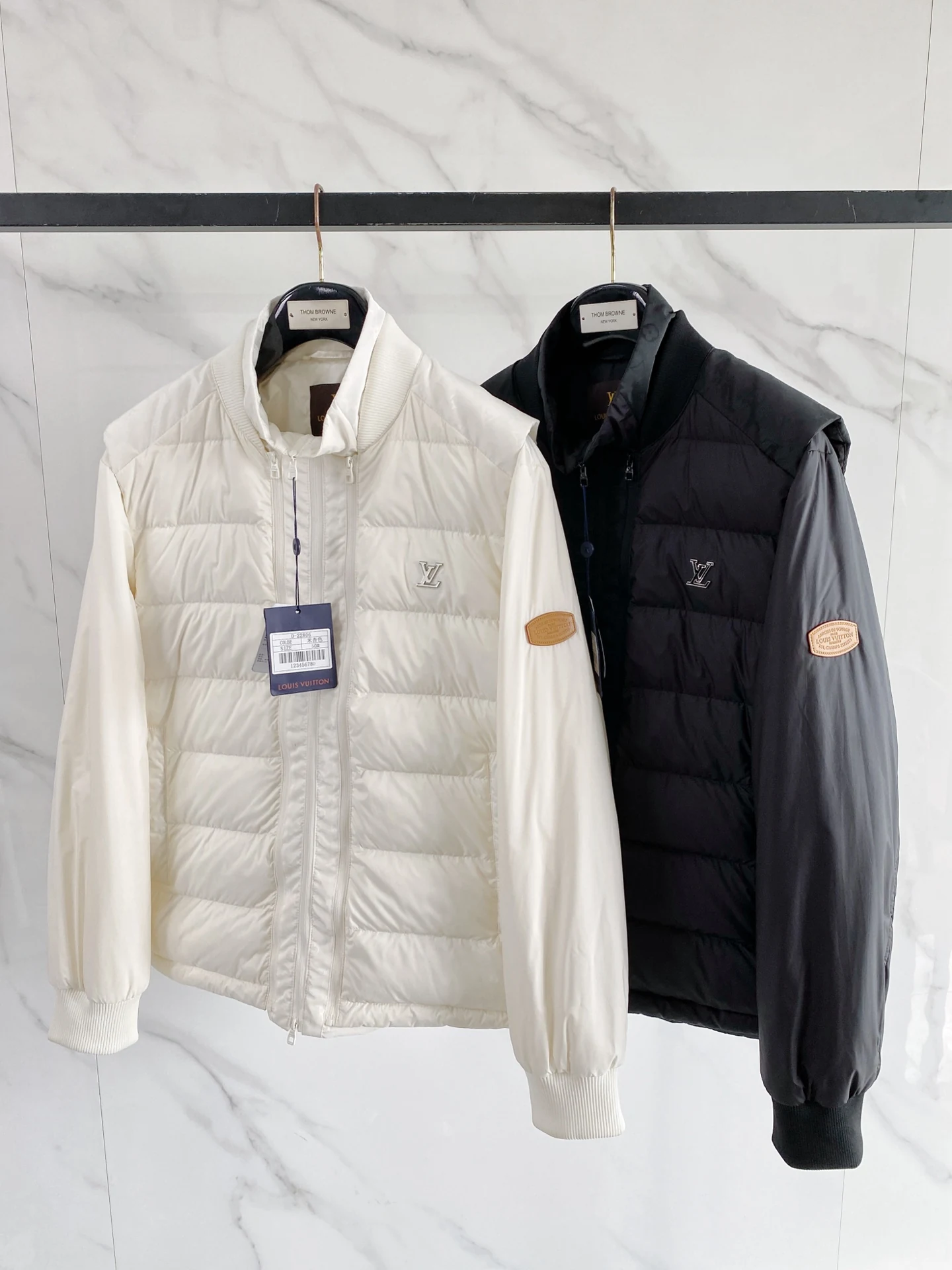 LV Doudoune Puffer Jacket - Style 4 - LV puffer jacket real photo 12