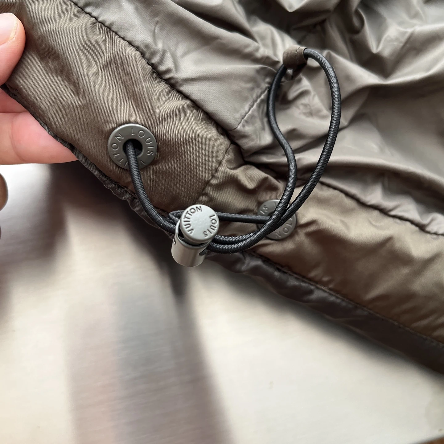 LV puffer jacket - real photo 9