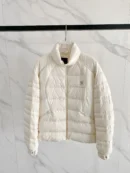 LV Stand-Collar Panel Puffer Jacket - Style 4 - LV puffer jacket real photo 1